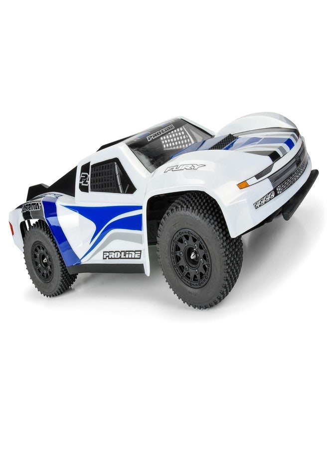 برو لاين هيكل Pro-Line Racing Flo-Tek Fusion Tough-Color رمادي اللون مقطوع مسبقًا لسيارة ARRMA Fury PRO369817 - Image 3